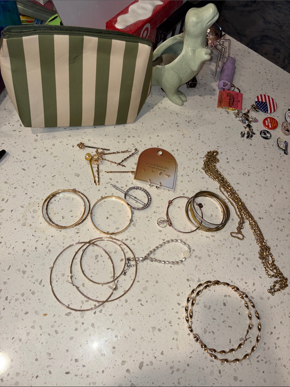 Gold-Tone Mixed Bracelet and Bangle Set - Women Jewelry